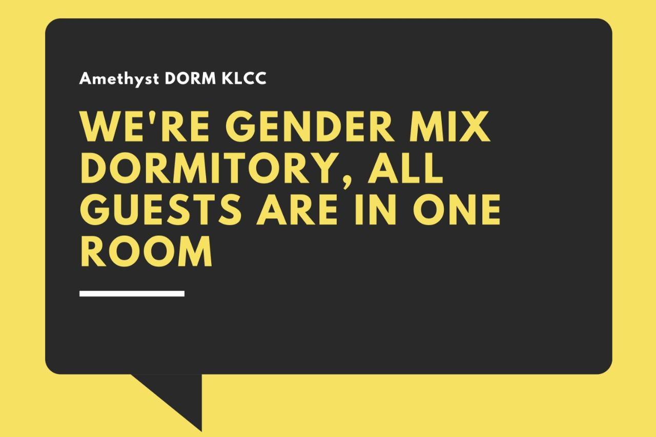 Amethyst Dorm Klcc Pansiyon Kuala Lumpur Dış mekan fotoğraf
